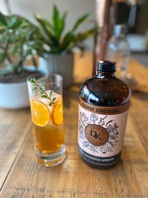 Orange Cinchona Non-Alcoholic Aperitif