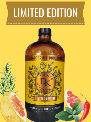 Grapefruit Piquante Non-Alcoholic Aperitif. NEW limited edition.